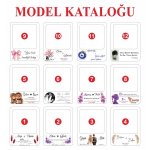 Kare Ahşap Ayna - AAK103