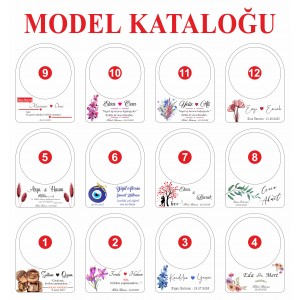 Oval Ahşap Ayna - AAO101