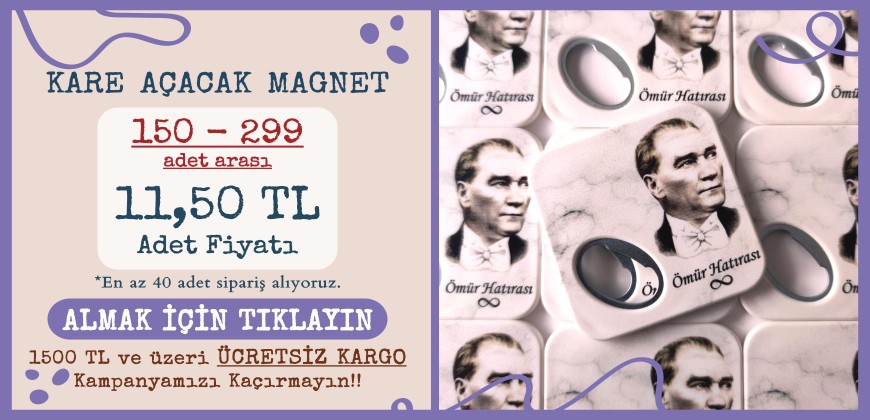 Kare Açacak Magnet