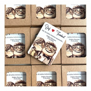 Dik MDF kraft kutulu