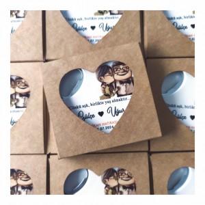 Kalp Açacak kraft kutulu